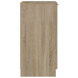 Berkfield Shoe Cabinet Sonoma Oak 30X35X70 Cm Engineered Wood - thumbnail 7