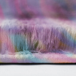Ameha Rainbow Shaggy Rugs Bedroom Living Room Kitchen Hallway Extra Large Runner Rug Smooth Non Shedding Carpet 80X300 Cm - thumbnail 8