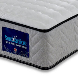 Bedz Online Bedzonline Eco Coil Memory Foam Mattress, Medium-Firm Orthopaedic Support, 3Ft Single (90X190Cm) - thumbnail 1