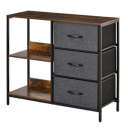 Chest Dresser Tower With 3 Drawers Storage Cabinet Organizer - thumbnail 3