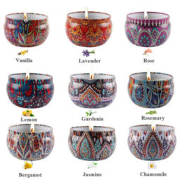Bohemia Scented Candles Gift Set - 9 Fragrances - thumbnail 2