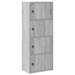 Vidaxl Bookcase Grey Sonoma 40X24X102 Cm Engineered Wood - thumbnail 2