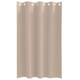 Berkfield Curtains With Curtains 2 Pcs Taupe 175 X 140 Cm Polyester - thumbnail 3