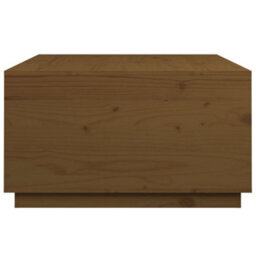 Berkfield Coffee Table Honey Brown 80X80X45 Cm Solid Wood Pine - thumbnail 8