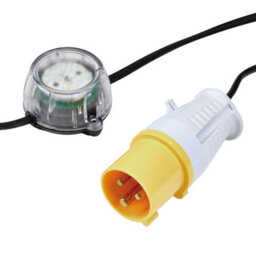Draper Defender 120W Led Festoon String Lights 50M Heavy Duty Encapsulated Site & Outdoor Lighting - thumbnail 2