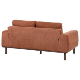 Beliani Sofa 2 Seater Laurila Fabric Golden Brown - thumbnail 5