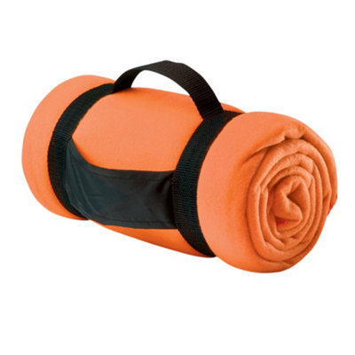 Midocean Stavenger Fleece Blanket Orange (One Size)