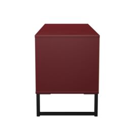 Marsala Ready Assembled Matt Red 4 Drawer Chest (H)515mm (W)1130mm (D)395mm - thumbnail 6
