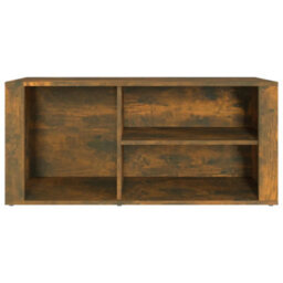 Walplus Shoe Cabinet Smoked Oak 100X35X45 Cm Engineered Wood - thumbnail 5