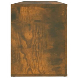 Walplus Shoe Cabinet Smoked Oak 100X35X45 Cm Engineered Wood - thumbnail 6