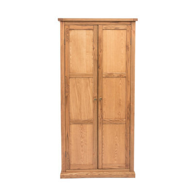 Cabinet Bits Salerno  2 Door Wardrobe Brass Knob - image 1