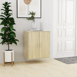 Berkfield Shoe Cabinet Sonoma Oak 60X35X70 Cm Engineered Wood - thumbnail 3