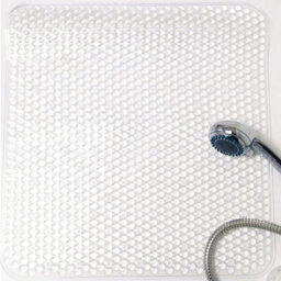 Sabichi Square Pvc Shower Mat - Clear - 45Cm X 45Cm - thumbnail 2