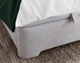 Europa Kaydian Appleby Ottoman Storage Bed: Grey Fabric Contemporary Design With Spacious Storage - thumbnail 4