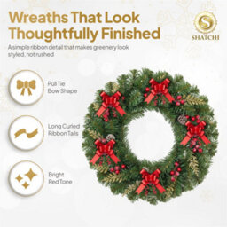 Shatchi 40Pcs Red 30mm/3Cm Large Ribbon Pull Bows For Gift Wrapping, Hampers, Florist Bouquets, Wedding Cars And Party Décor Pullbow - thumbnail 4