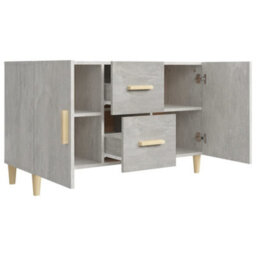 Vidaxl Sideboard Concrete Grey 100X36X60 Cm Engineered Wood - thumbnail 5