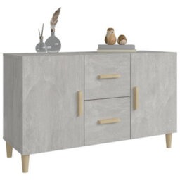 Vidaxl Sideboard Concrete Grey 100X36X60 Cm Engineered Wood - thumbnail 6