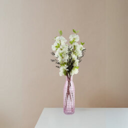 Pegdev - Pdl - Pack Of 6 X 100Cm Artificial Blossom Stems White Silk Flowers For Home Wedding Or Display Use - thumbnail 3