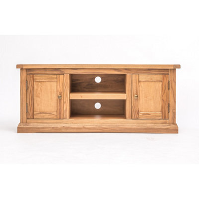 Cabinet Bits Salerno Light Wood 2 Door Tv Cabinet Brass Knob - image 1