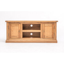 Cabinet Bits Salerno Light Wood 2 Door Tv Cabinet Brass Knob - thumbnail 1