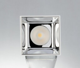 Luminosa Lighting Luminosa Mig Led Surface Mounted Downlight White, Chrome 2000Lm 3000K 11.5X11.5X11.6Cm - thumbnail 2