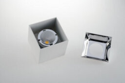 Luminosa Lighting Luminosa Mig Led Surface Mounted Downlight White, Chrome 2000Lm 3000K 11.5X11.5X11.6Cm - thumbnail 3