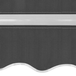 Berkfield Folding Awning Manual Operated 500 Cm Anthracite - thumbnail 4