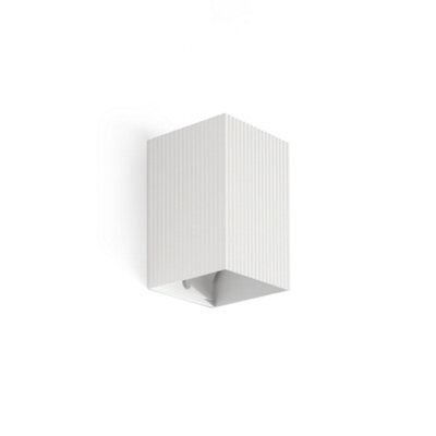 Luminosa Lighting Luminosa Lune Flush Wall Lamp White 1X Gu10