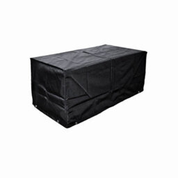 Cozy Bay Ezbreathe Rectangular Coffee Table Cover In Black