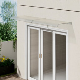 Thehotsale 160 X 50 Cm Window Awning Door Canopy Modern Pet Material Front Door Canopy Window Door Cover For Rain Snow Protection - thumbnail 2