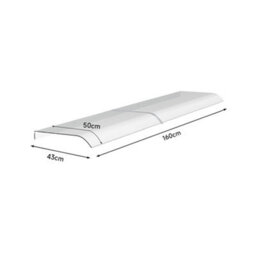 Thehotsale 160 X 50 Cm Window Awning Door Canopy Modern Pet Material Front Door Canopy Window Door Cover For Rain Snow Protection - thumbnail 8