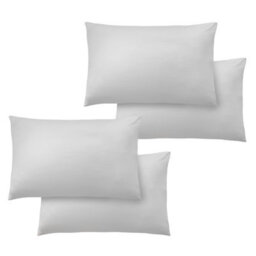 Catherine Lansfield So Soft Non-Iron Standard Pack Of 4 Pillowcases White - thumbnail 2