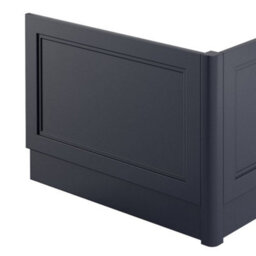 Plum&clay Fairmont Traditional Blue Grey End Bath Panel And Corner Post (W)700mm - thumbnail 2