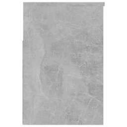 Berkfield Shoe Bench Concrete Grey 60X30X45 Cm Engineered Wood - thumbnail 6