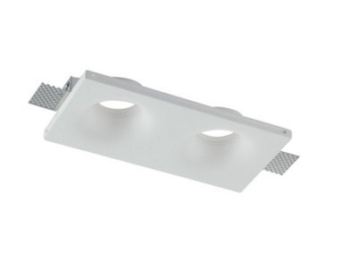 Luminosa Lighting Luminosa Senso 2 Light Recessed Downlight White 24X12X4Cm - image 1