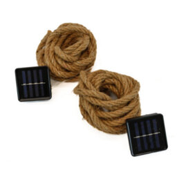 Gardenwize Pack Of 2 Garden Outdoor 4M Decorative Solar Rope String Light - thumbnail 2