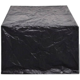 Walplus Outdoor Garden Furniture Covers 2Pcs 4 Person Poly Rattan 180X140Cm - thumbnail 3