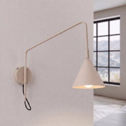 Sollux Lighting Nox Steel Taupe 1 Lights Modern Wall Lamps - thumbnail 3