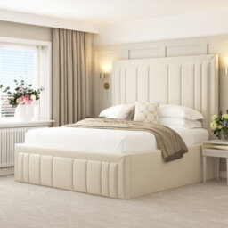"Bed Choices Emperor Bed Frame 54"" Headboard - Small Double (Cream)"