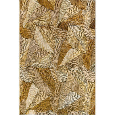 The Rugs Villeroy & Boch 1767 Rug - Indoor Outdoor Flat Weave Floral In Yellow - image 1