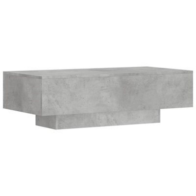 Vidaxl Coffee Table Concrete Grey 100X49.5X31 Cm Engineered Wood - image 1