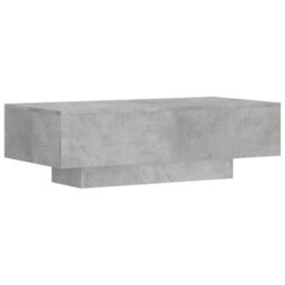 Vidaxl Coffee Table Concrete Grey 100X49.5X31 Cm Engineered Wood - thumbnail 1
