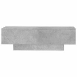 Vidaxl Coffee Table Concrete Grey 100X49.5X31 Cm Engineered Wood - thumbnail 4