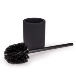 Candlelight Black Ceramic Bathroom Accessory Set - thumbnail 7