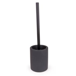 Candlelight Black Ceramic Bathroom Accessory Set - thumbnail 6