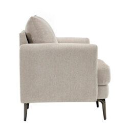 More4Homes Sofia 1+3 Seater Fabric Sofa Set Beige - thumbnail 3