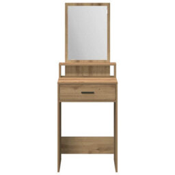 Walplus Dressing Table Artisan Oak 50 X 41 X 140 Cm Engineered Wood - thumbnail 6