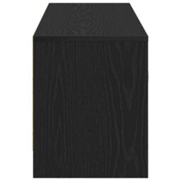 Berkfield Industrial Tv Cabinet Black Oak 102X30X37.5 Cm Engineered Wood - thumbnail 7