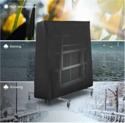 Outdoor Protective Cover, Ping Pong Table 165X70X185Cm, Black - thumbnail 6