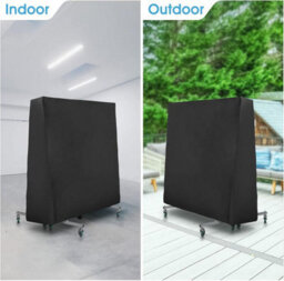 Outdoor Protective Cover, Ping Pong Table 165X70X185Cm, Black - thumbnail 7